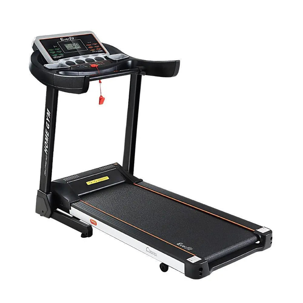Everfit Electric Treadmill 45cm Incline Running Home Gym Fitness Machine Black Deals499