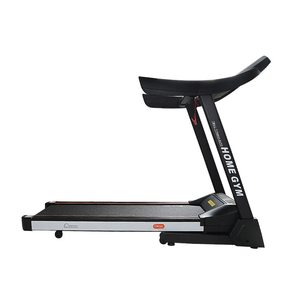 Everfit Electric Treadmill 45cm Incline Running Home Gym Fitness Machine Black Deals499