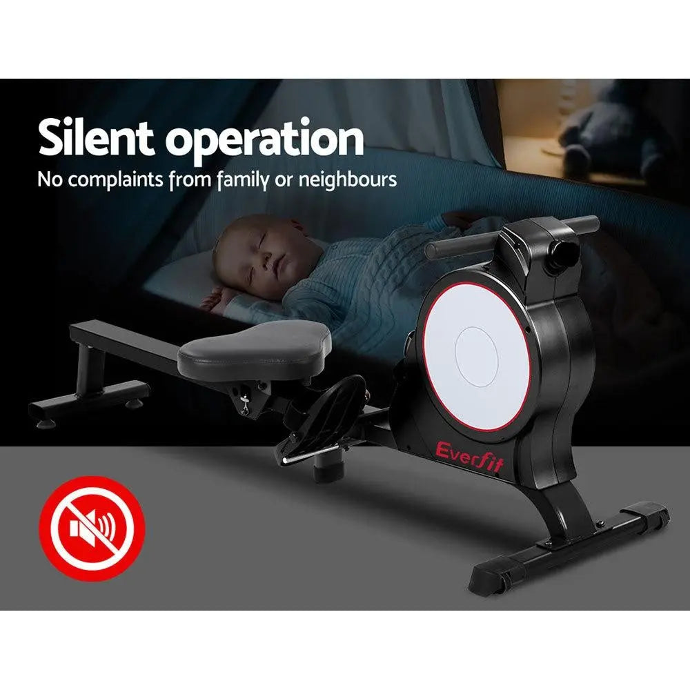 Everfit Magnetic Rowing Exercise Machine Rower Resistance Cardio Fitness Gym Deals499