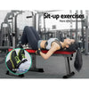 Everfit Multi-Station Weight Bench Press Weights Equipment Fitness Home Gym Red Deals499