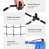 Everfit Portable Sports Net Stand Badminton Volleyball Tennis Soccer 3m 3ft Blue Deals499