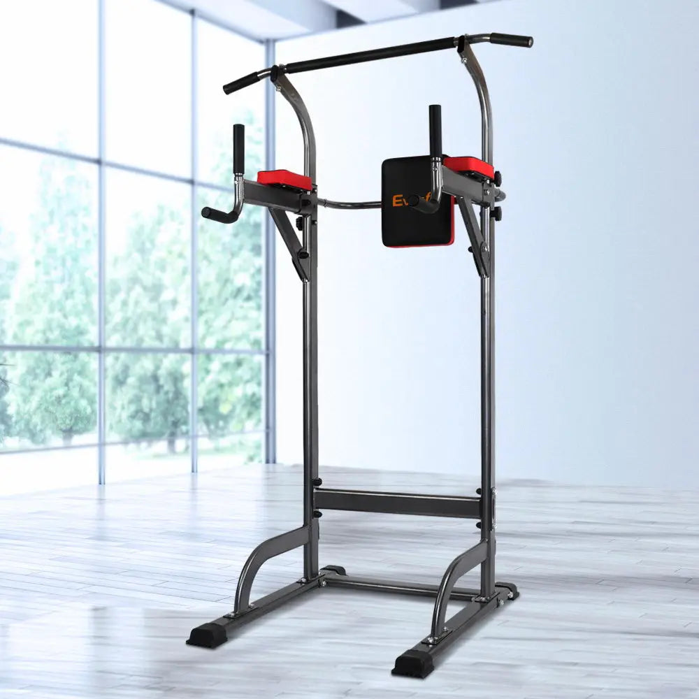 Everfit Power Tower 4-IN-1 Multi-Function Station Fitness Gym Equipment Deals499
