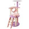 Floofi 101cm Galaxy Plush Cat Condo Cat Tree Pink Purple Deals499