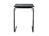 Foldable Table Adjustable Tray Laptop Desk with Removable Cup Holder-Black Deals499