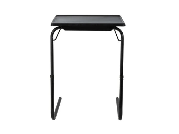 Foldable Table Adjustable Tray Laptop Desk with Removable Cup Holder-Black Deals499