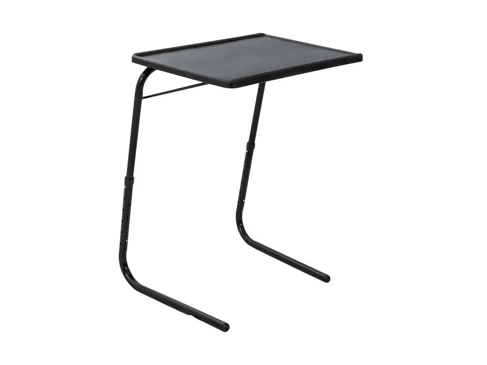 Foldable Table Adjustable Tray Laptop Desk with Removable Cup Holder-Black Deals499