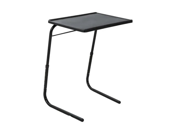 Foldable Table Adjustable Tray Laptop Desk with Removable Cup Holder-Black Deals499