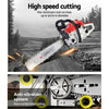 GIANTZ 52CC Petrol Commercial Chainsaw Chain Saw Bar E-Start Pruning Deals499