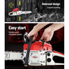 GIANTZ 52CC Petrol Commercial Chainsaw Chain Saw Bar E-Start Pruning Deals499