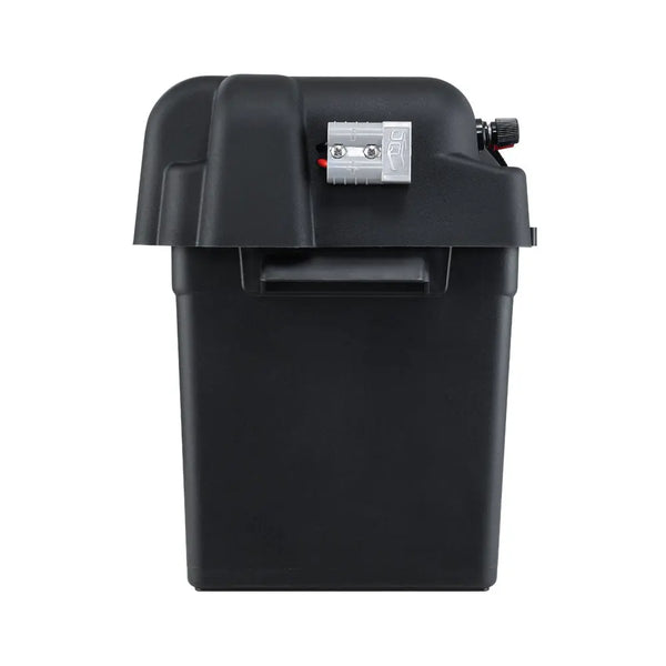 GIANTZ Battery Box 12V Camping Portable Deep Cycle AGM Universal Large USB Cig Deals499