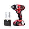 GIANTZ Cordless Impact Wrench 20V Lithium-Ion Battery Rattle Gun Sockets Deals499
