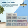 GOMINIMO Plastic Shoe Box 12pcs (White) from Deals499 at Deals499