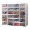 GOMINIMO Plastic Shoe Box 24 pcs (White) from Deals499 at Deals499