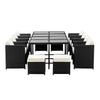 Gardeon 13 Piece Wicker Outdoor Dining Table Set Deals499