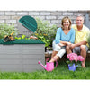 Gardeon 290L Outdoor Storage Box - Green Deals499