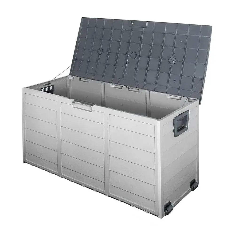 Gardeon 290L Outdoor Storage Box - Grey Deals499