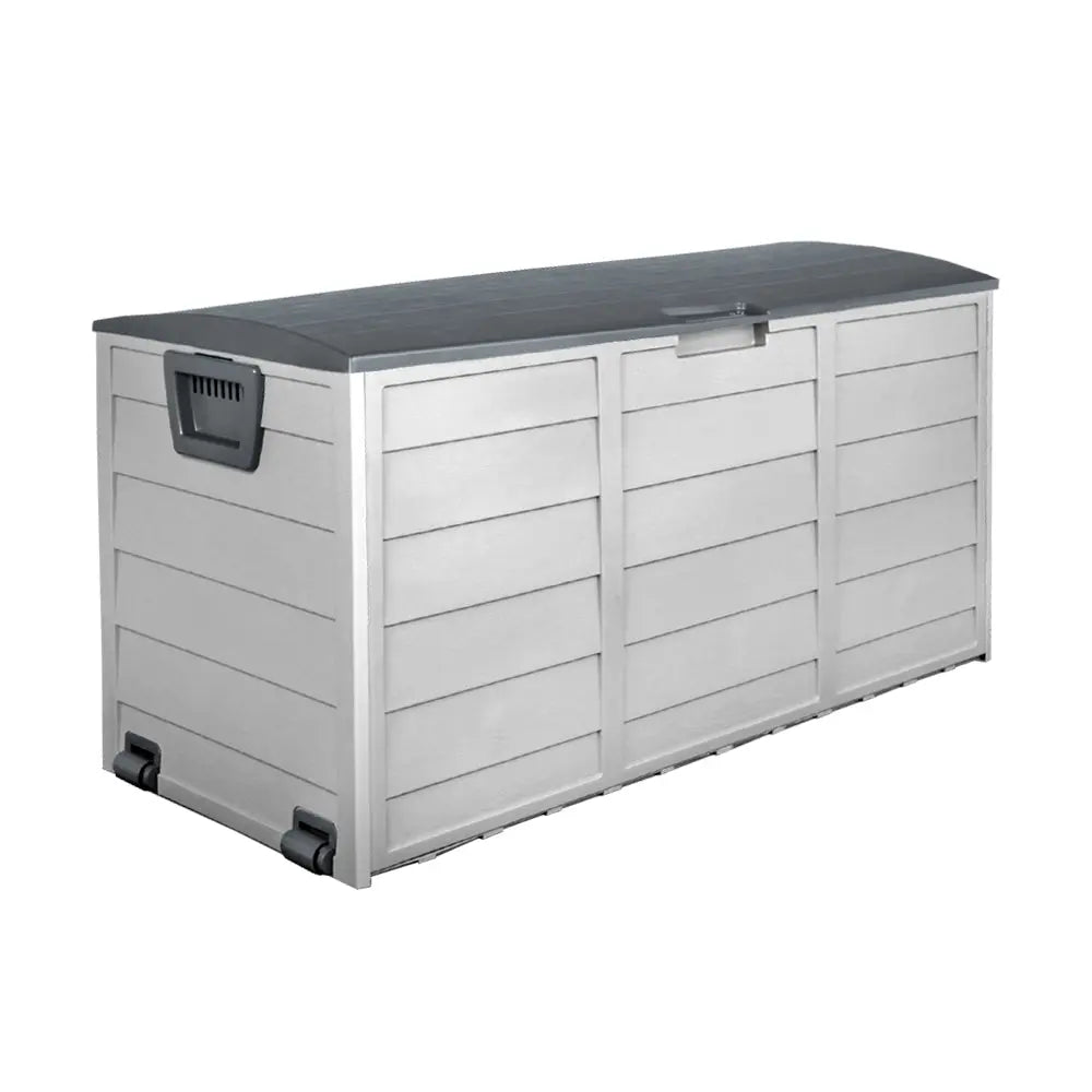 Gardeon 290L Outdoor Storage Box - Grey Deals499