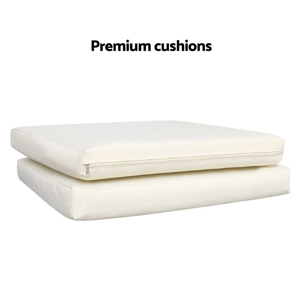 Gardeon 3 Piece Wicker Outdoor Furniture Set - Brown Deals499