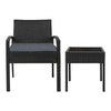 Gardeon 3-piece Outdoor Set - Black Deals499