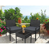 Gardeon 3-piece Outdoor Set - Black Deals499