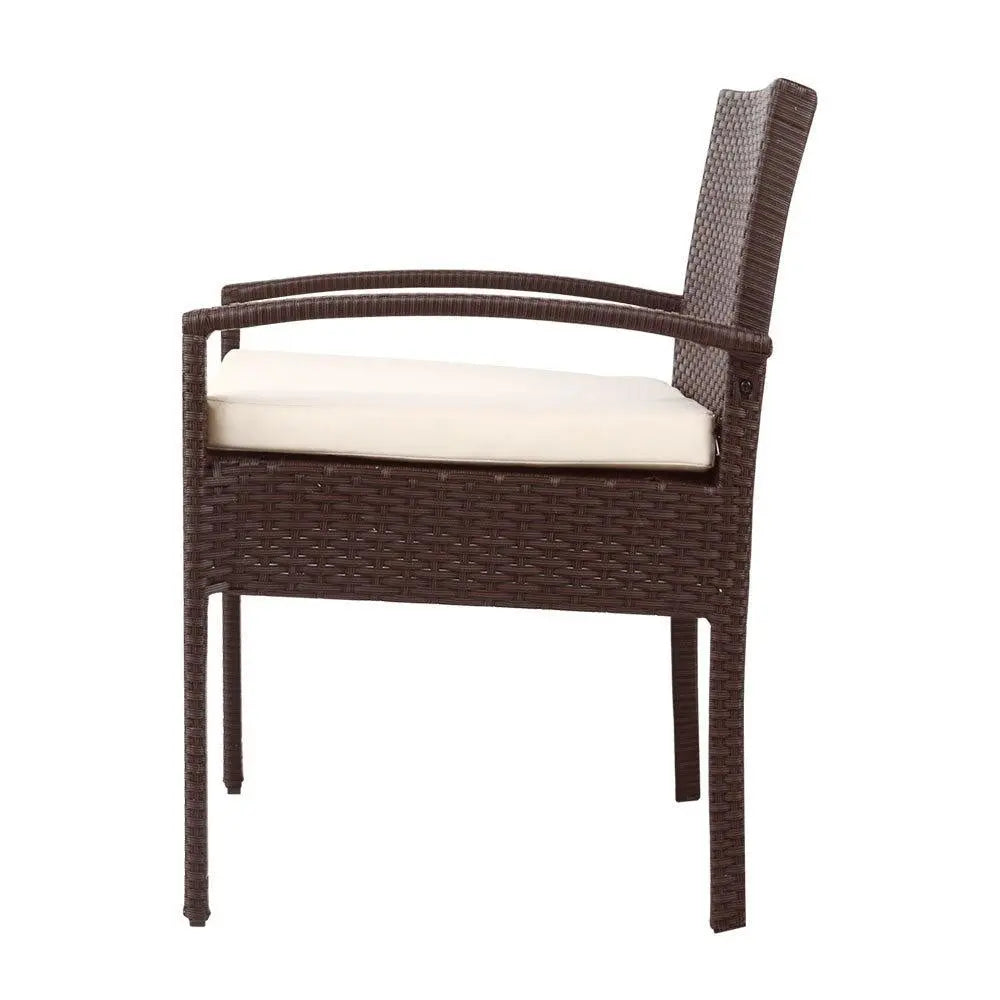 Gardeon 3-piece Outdoor Set - Brown Deals499