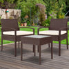 Gardeon 3-piece Outdoor Set - Brown Deals499