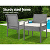 Gardeon 3-piece Outdoor Set - Grey Deals499