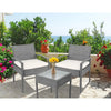 Gardeon 3-piece Outdoor Set - Grey Deals499