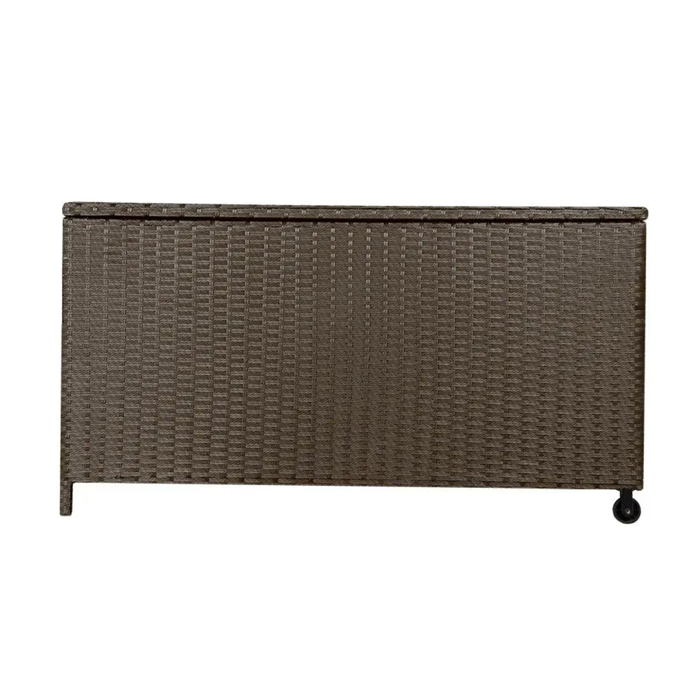 Gardeon 320L Outdoor Wicker Storage Box - Brown Deals499