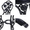 Gardeon 3PC Outdoor Setting Cast Aluminium Bistro Table Chair Patio Black Deals499