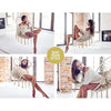 Gardeon Hammock Chair Swing Bed Relax Rope Portable Outdoor Hanging Indoor 124CM Deals499