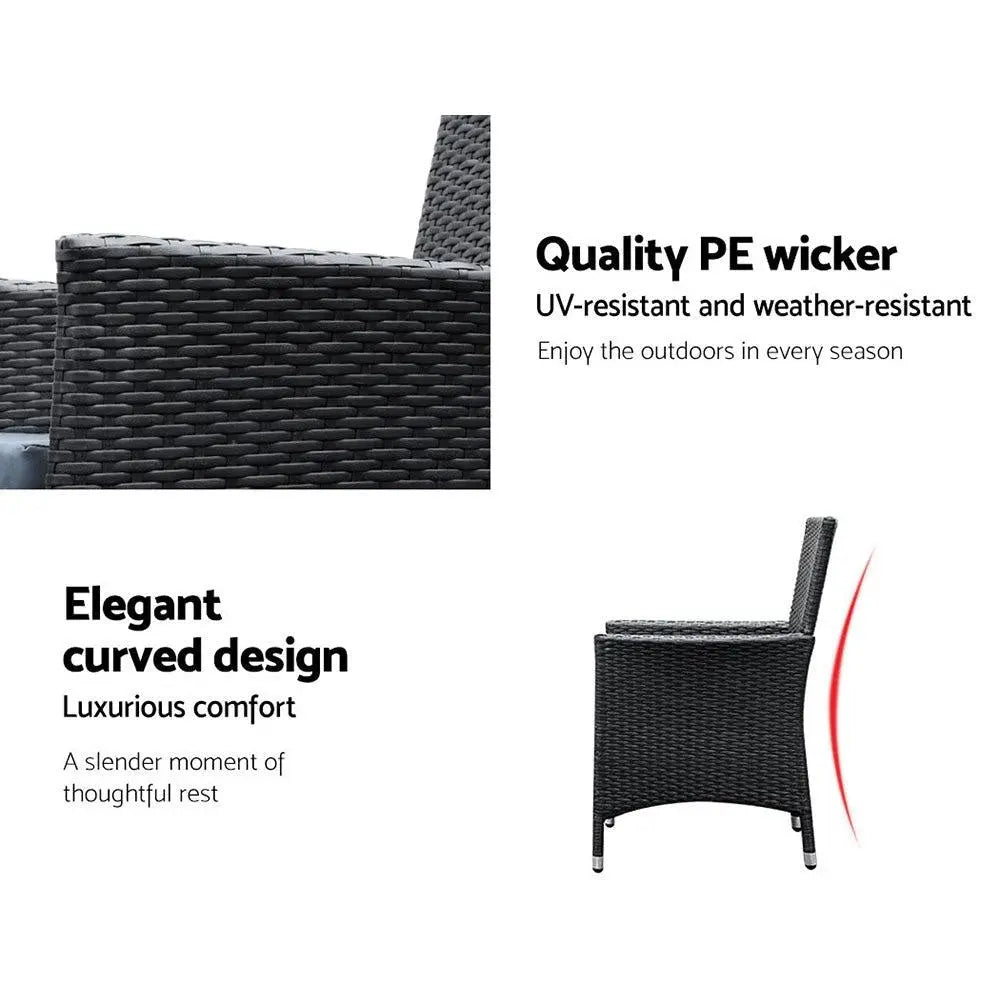 Gardeon Outdoor Furniture 7pcs Dining Set Deals499