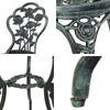 Gardeon Outdoor Furniture Chairs Table 3pc Aluminium Bistro Green Deals499