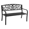 Gardeon Outdoor Garden Bench - Black Deals499