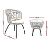 Gardeon Outdoor Patio Chair and Table - Grey Deals499