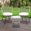 Gardeon Outdoor Patio Chair and Table - Grey Deals499
