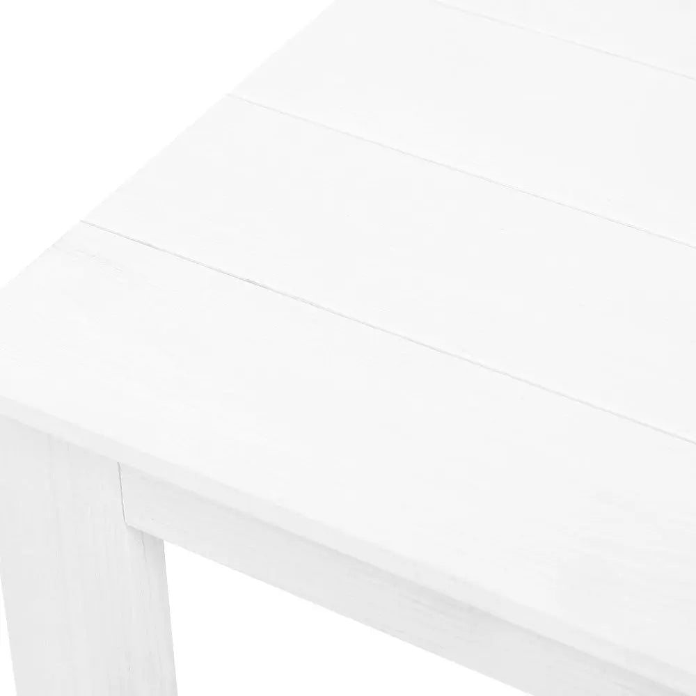 Gardeon Outdoor Side Beach Table - White Deals499