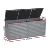 Gardeon Outdoor Storage Box 490L Bench Seat Indoor Garden Toy Tool Sheds Chest Deals499