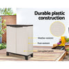 Gardeon Outdoor Storage Cabinet Cupboard Lockable Garage 92cm Deals499