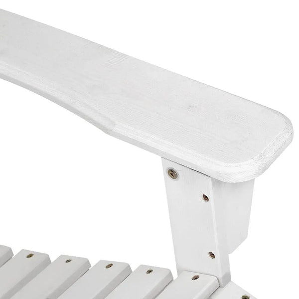 Gardeon Outdoor Sun Lounge Beach Chairs Table Setting Wooden Adirondack Patio Chair Lounges Deals499