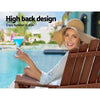 Gardeon Outdoor Sun Lounge Beach Chairs Table Setting Wooden Adirondack Patio Lounges Chair Deals499