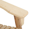 Gardeon Outdoor Sun Lounge Beach Chairs Table Setting Wooden Adirondack Patio Natural Wood Chair Deals499