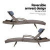 Gardeon Outdoor Sun Lounge Furniture Day Bed Wicker Pillow Sofa Set Deals499