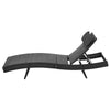 Gardeon Outdoor Sun Lounge Setting Wicker Lounger Day Bed Rattan Patio Furniture Black Deals499