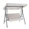 Gardeon Outdoor Swing Chair Hammock 3 Seater Garden Canopy Bench Seat Backyard Deals499