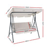 Gardeon Outdoor Swing Chair Hammock 3 Seater Garden Canopy Bench Seat Backyard Deals499