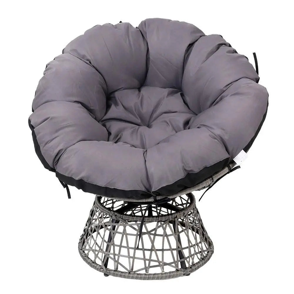 Gardeon Papasan Chair - Grey Deals499