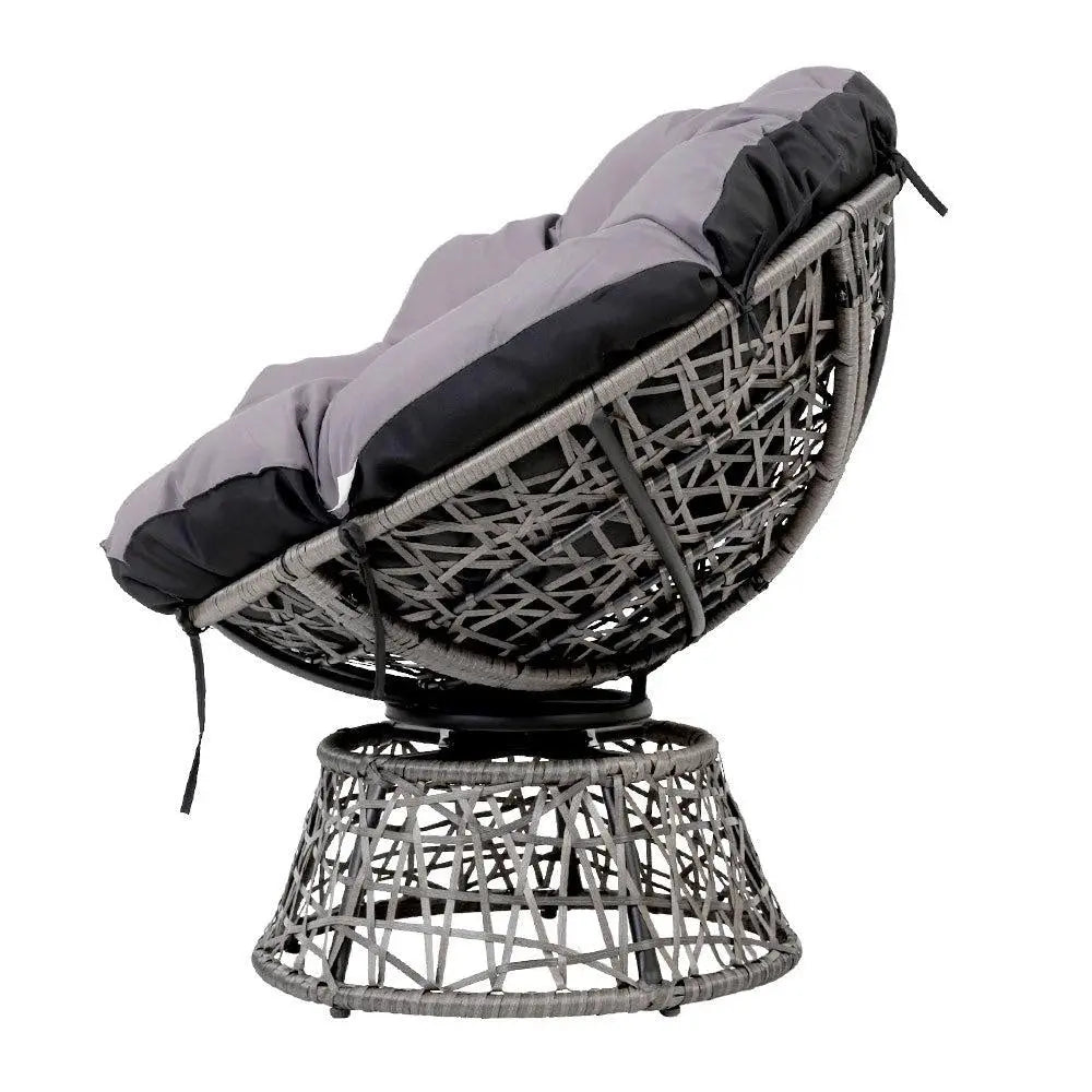 Gardeon Papasan Chair - Grey Deals499