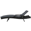 Gardeon Set of 2 Outdoor Sun Lounge Chair with Cushion - Black Deals499