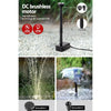Gardeon Solar Pond Pump Powered Water Outdoor Submersible Fountains Filter 4.6FT Deals499